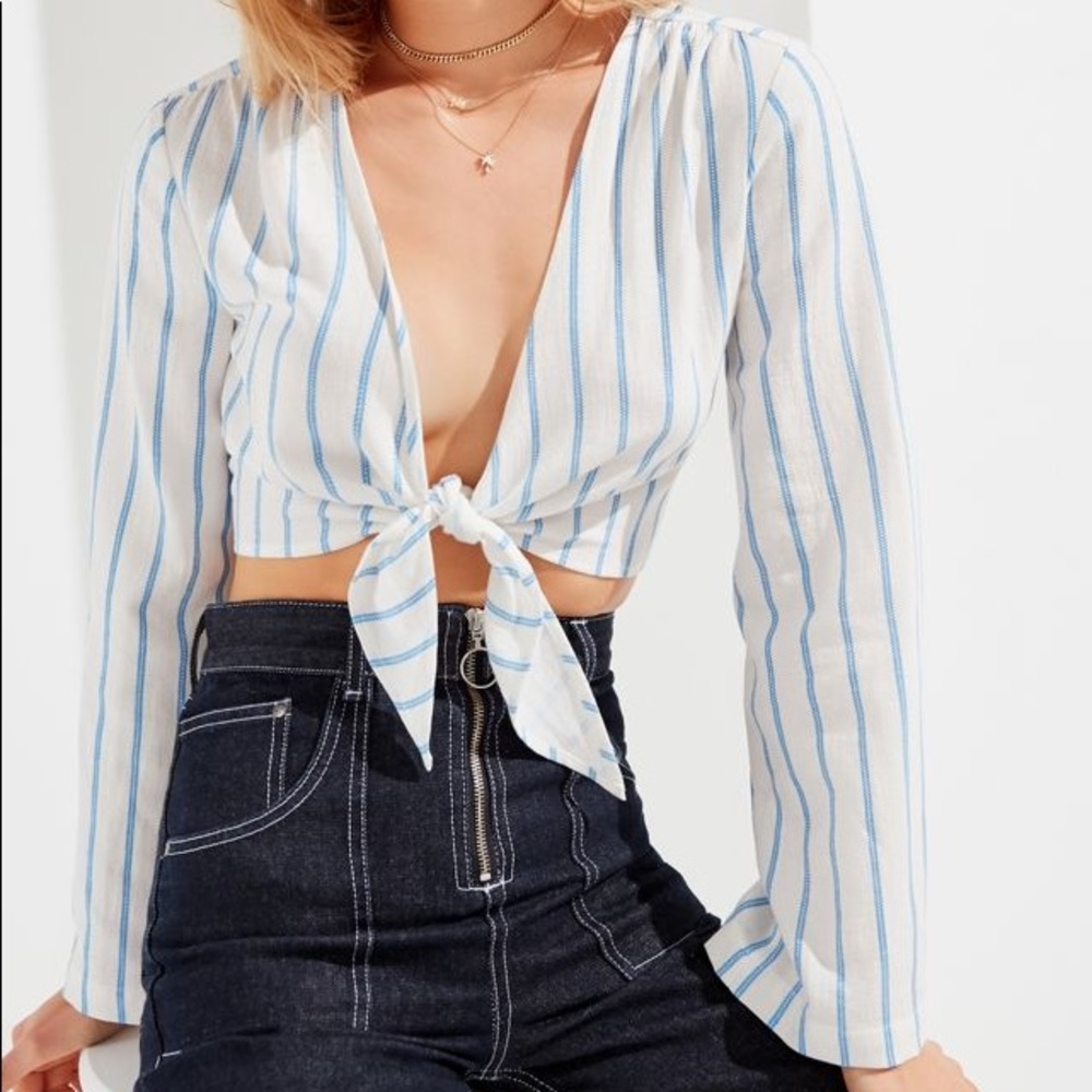 Urban Outfitter Tied Crop Top